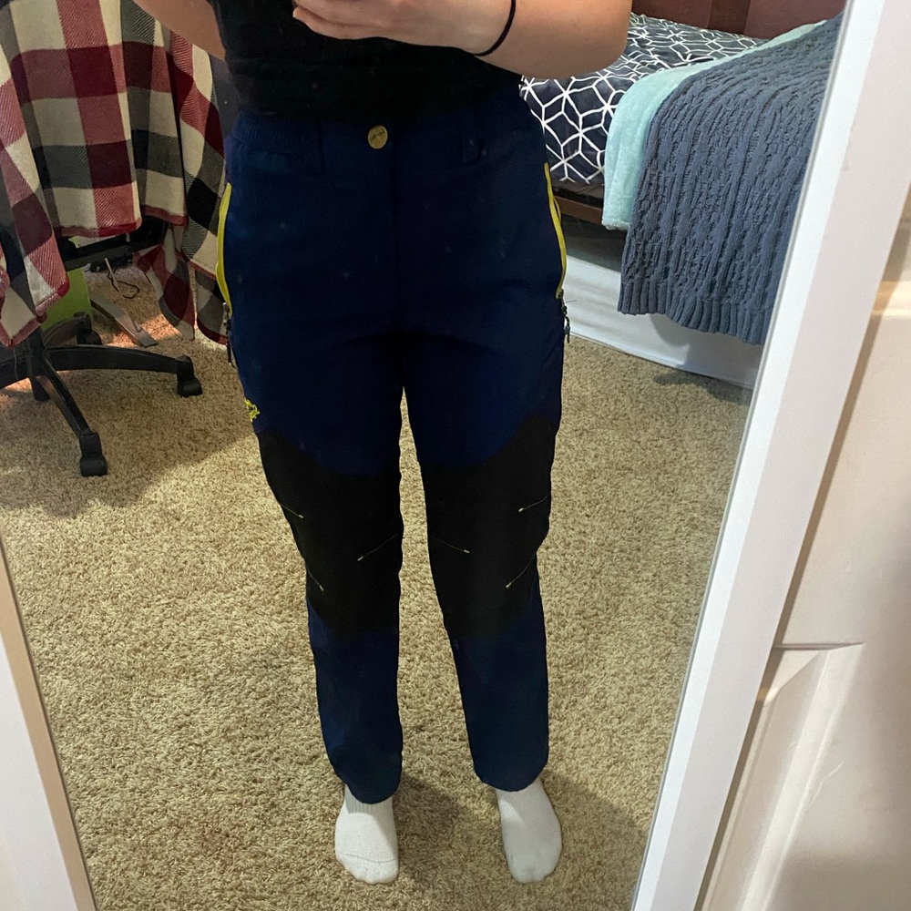 Women’s XS blue Singbring quick drying outdoors pants